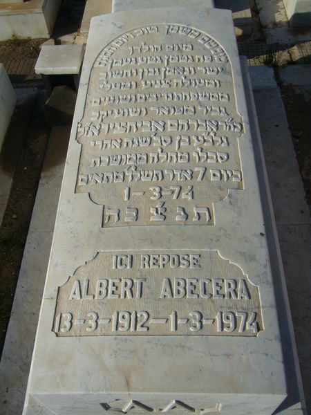 ABECERA Albert 的墓碑