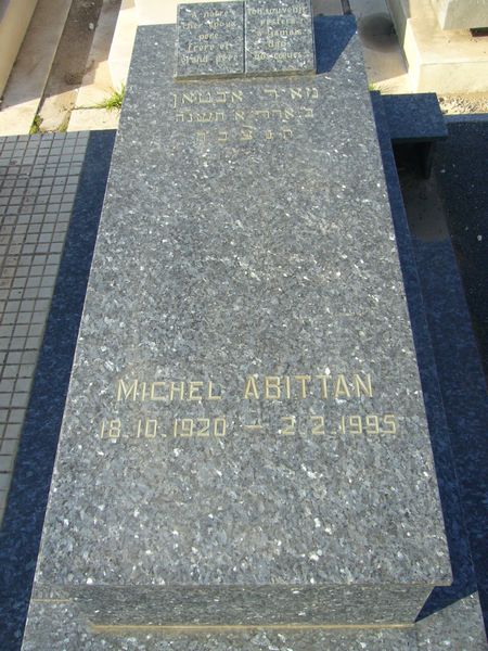 Tombstone of ABITTAN Michel