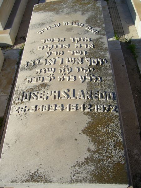Tombstone of LAREDO Joseph S.