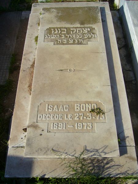 Estela de BONO Isaac