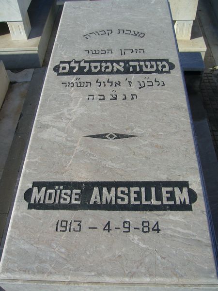 Estela de AMSELLEM Moise