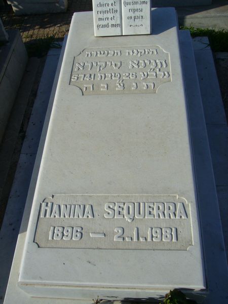 מַצֵּבה פון SEQUERRA Hanina