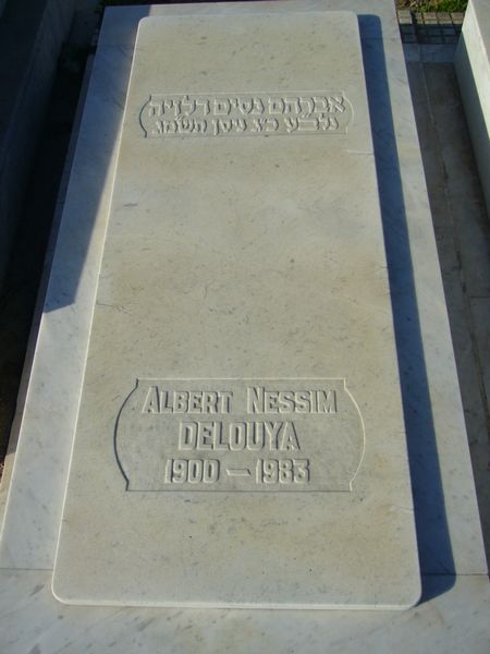 Grabstein von DELOUYA Albert Nessim