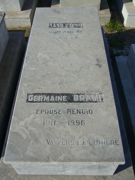 Grabstein von BRAMI Germaine