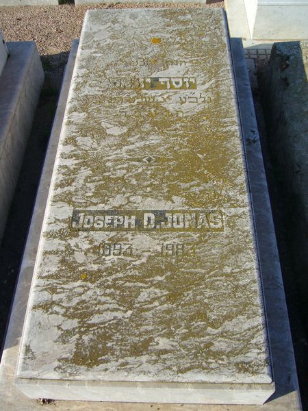 Tombstone of JONAS Joseph D.