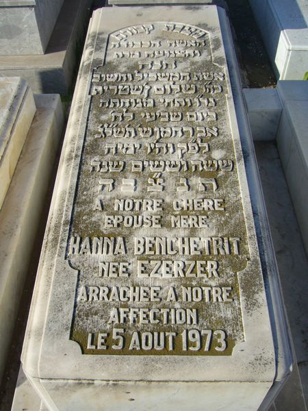 Estela de BENCHETRIT Hanna