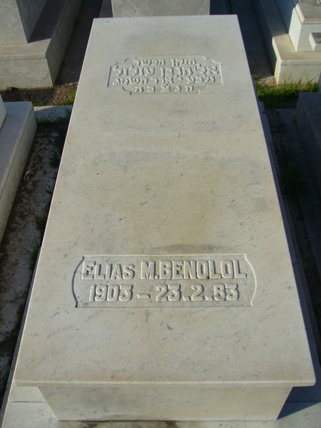BENOLOL Elias 的墓碑