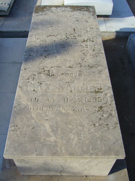 Lápide de SALTIEL Max Mardoche