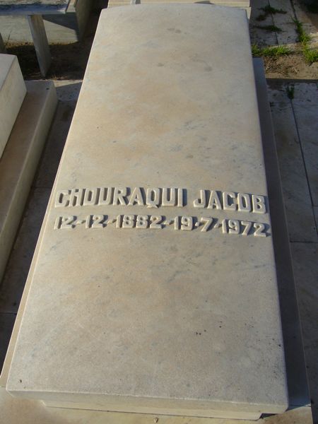 Estela de CHOURAQUI Jacob