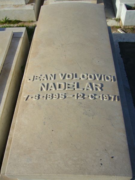 Tombstone of NADELAR VOLCOVICI Jean