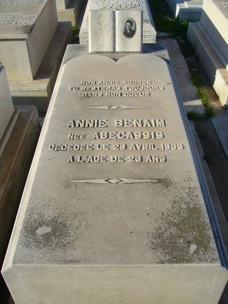 BENAIM Annie 的墓碑