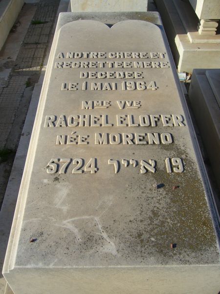 Estela de ELOFER Rachel