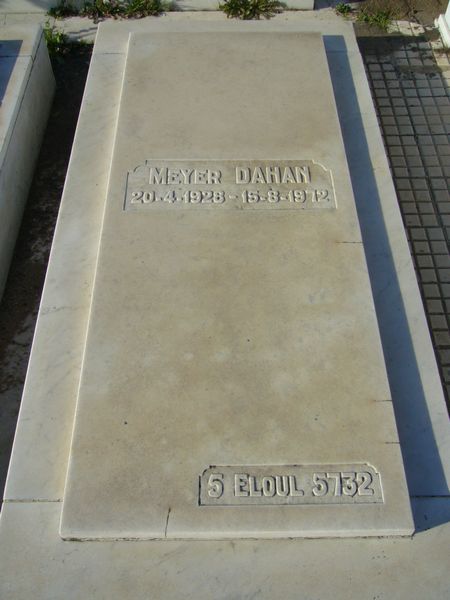 Grabstein von DAHAN Meyer