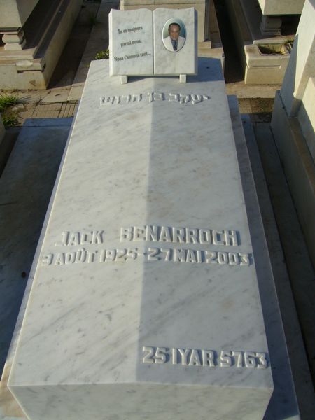 Grabstein von BENARROCH Jack