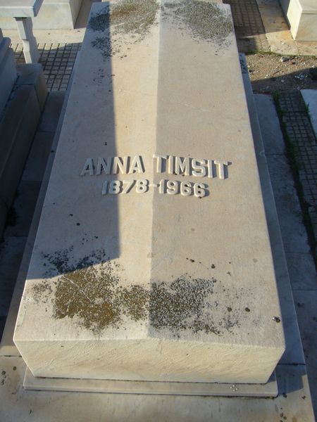 Tombstone of TIMSIT Anna