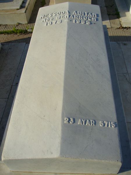 Tombstone of ABITAN Messoda