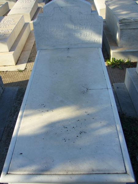 Tombstone of LEVY Ketty