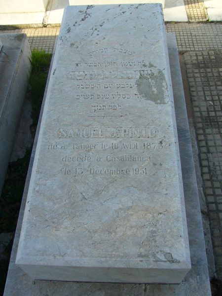 מַצֵּבה פון PINTO Samuel J.