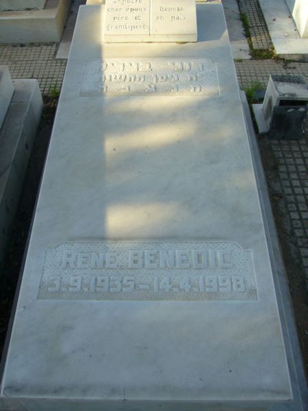 BENEDIC René 的墓碑