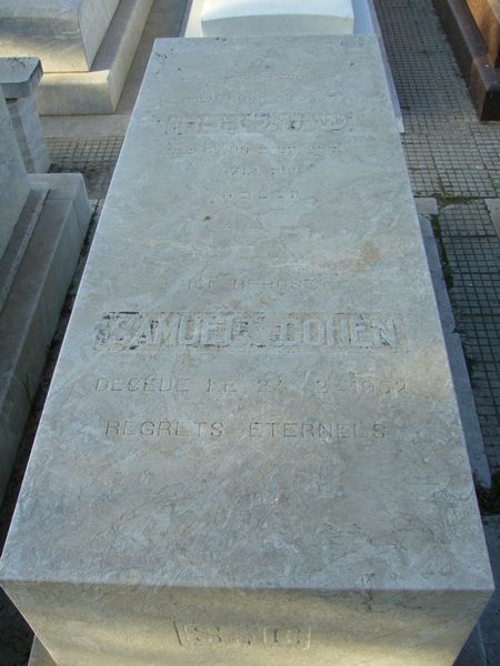 מַצֵּבה פון COHEN Samuel