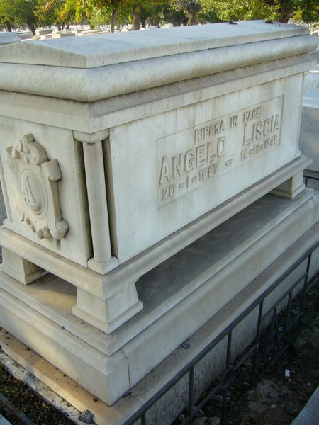 Tombstone of LISCIA Angelo