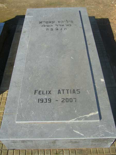 מַצֵּבה פון ATTIAS Felix