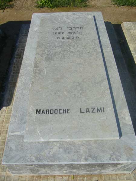 Stèle de LAZMI Mardoche