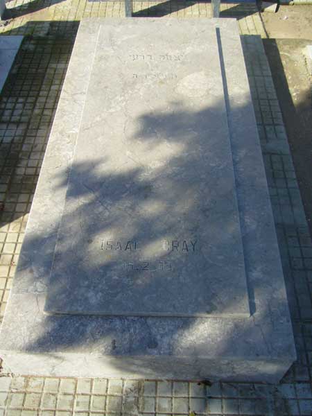 Grafsteen van DRAY Isaac