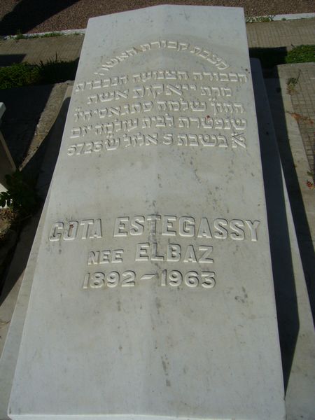 Estela de ESTEGASSY Cota