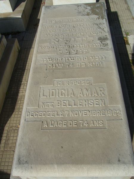 Tombstone of AMAR Lidicia