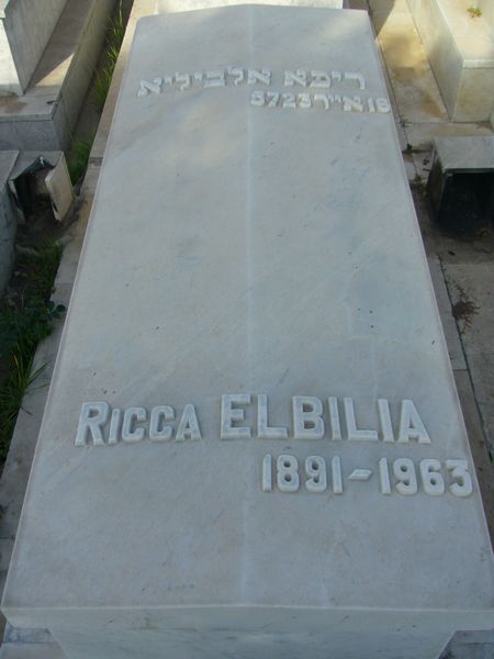 Stèle de ELBILIA Ricca