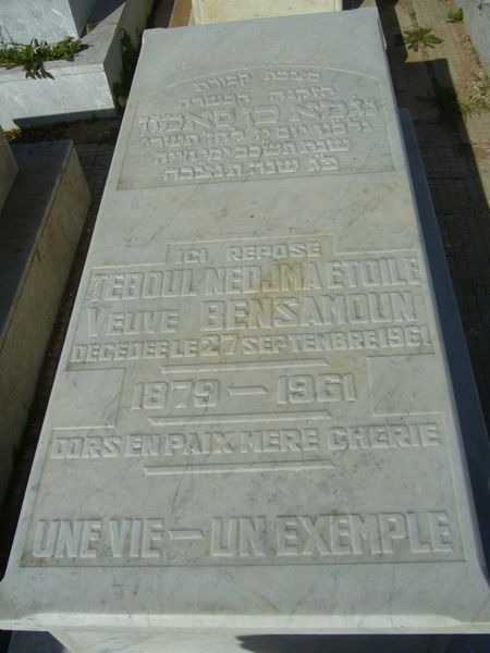 Estela de BENSAMOUN Nedjma Etoile