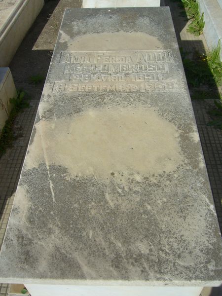 شاهدة قبر ADDI Anna Ferida