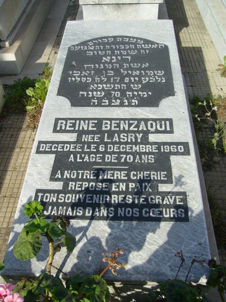 BENZAQUI Reine 的墓碑