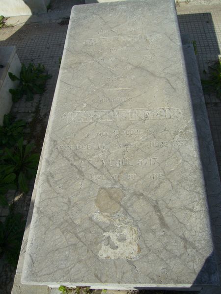 Lápide de BITTON Messody
