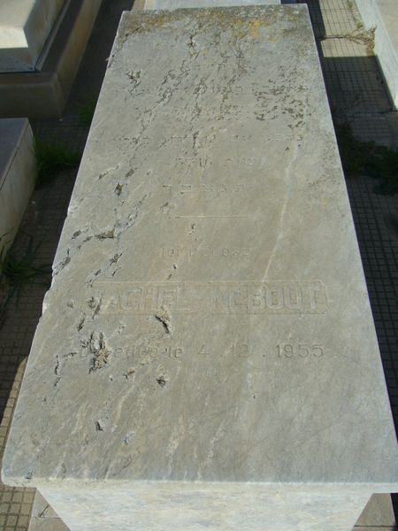 Tombstone of NEBOUT Rachel