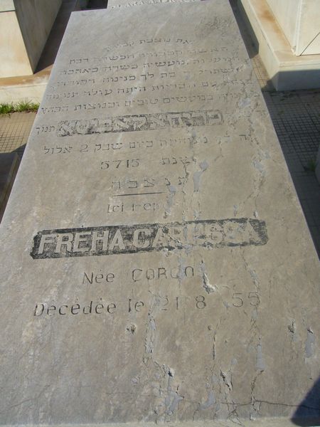 Grafsteen van CABESSA Freha