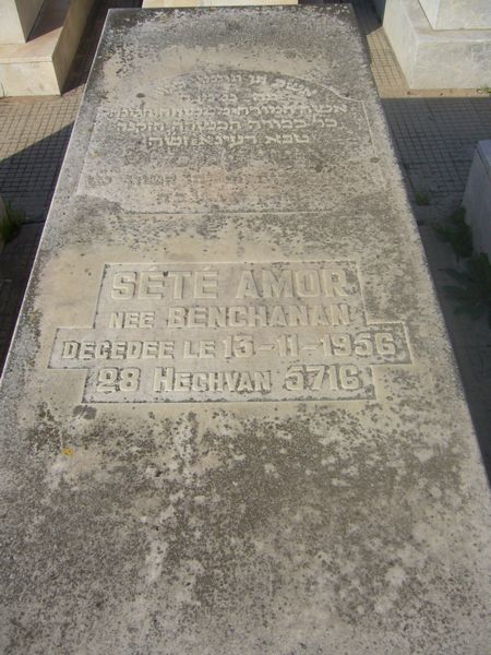 Tombstone of AMOR Sété