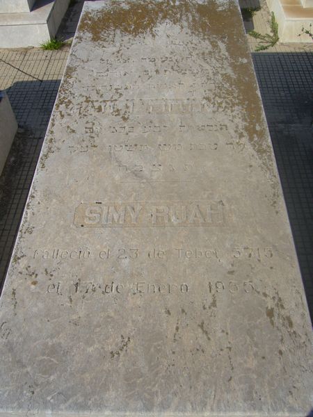 Stèle de RUAH Simy