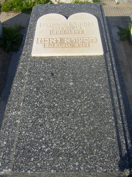 Tombstone of LABBOZ Fortunée