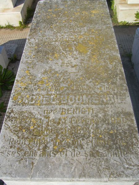 מצבת BOUMERDIL Rachel
