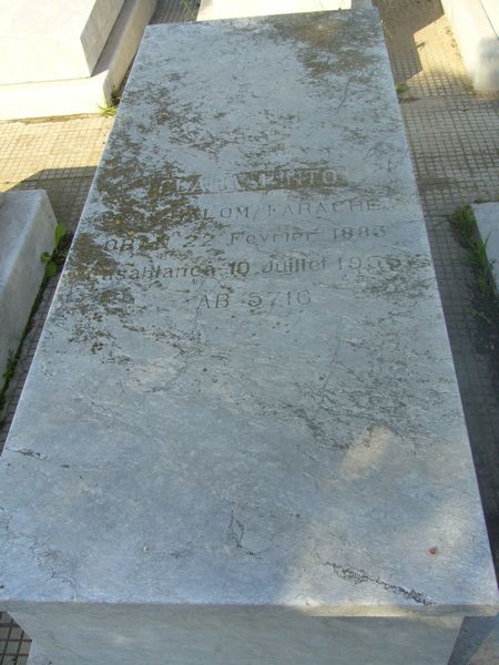 Grabstein von PINTO Clara