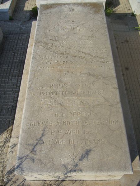 Grabstein von SERRAF Zhra