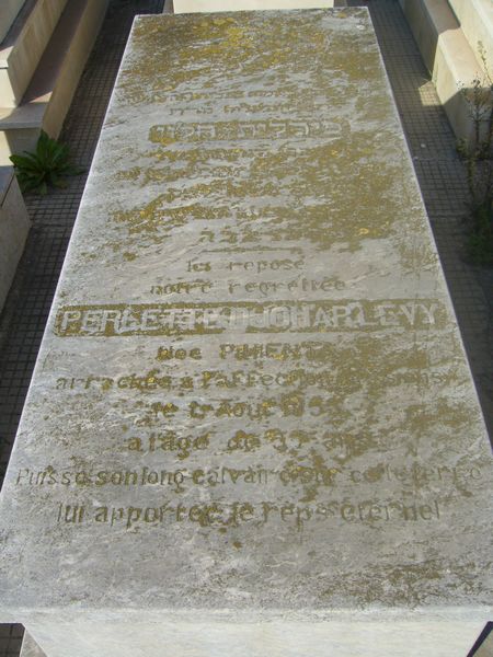 Tombstone of LEVY Perlette Djohar