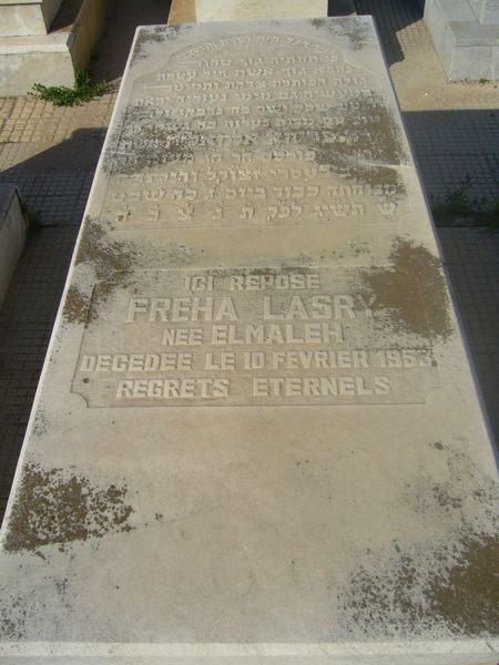Stèle de LASRY Freha
