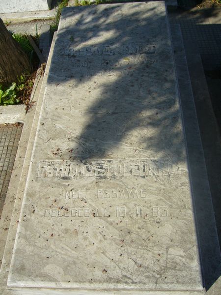 TOLEDANO Estrella fejfája