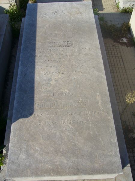 Stèle de OIKNINE Solica