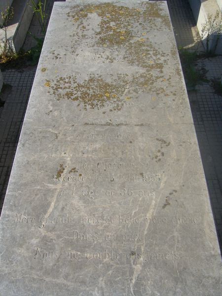 Tombstone of GABBAY Clara