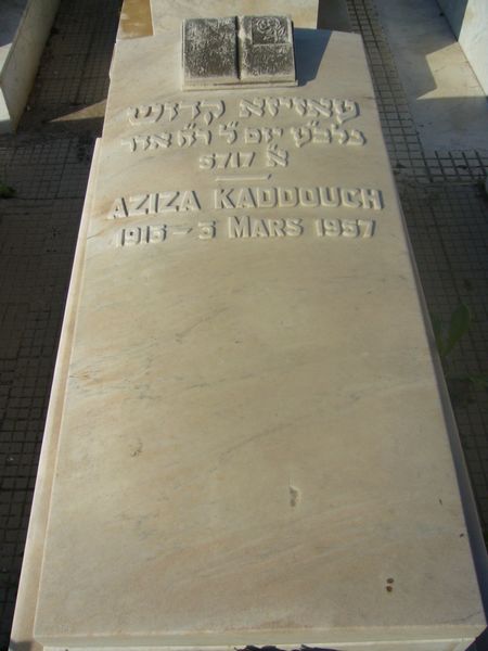 KADDOUCH Aziza 的墓碑