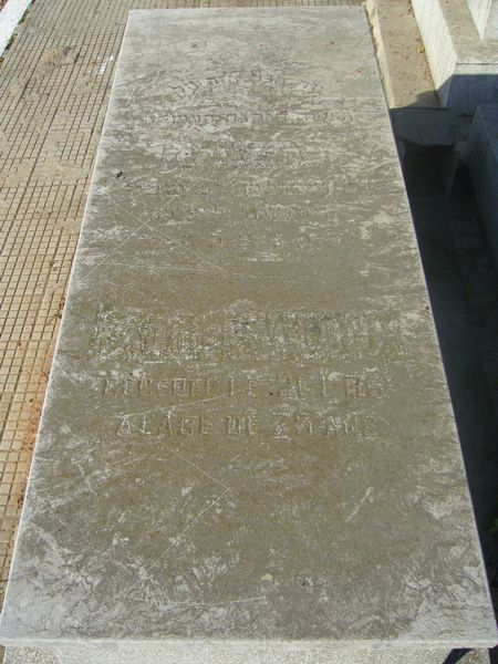 Tombstone of ALLOUN